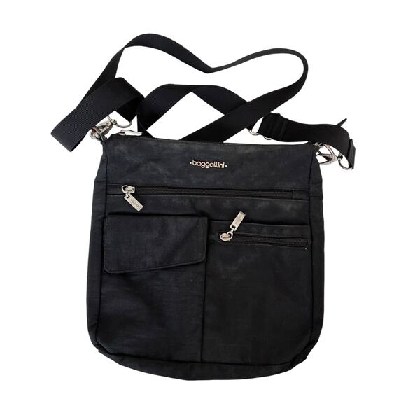 Baggallini Black Crossbody Bag - Picture 1 of 6